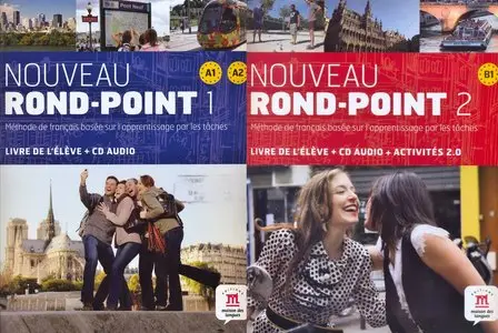 Nouveau Rond-Point 1 et 2 + CDs Audio