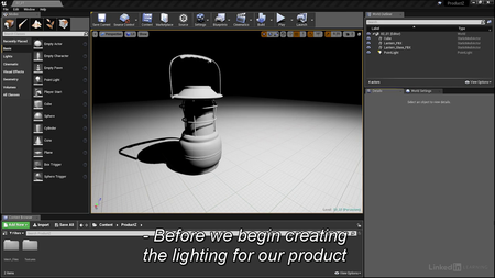 Lynda - Unreal Engine: Product Visualization