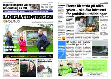 Lokaltidningen Höganäs – 02 november 2019