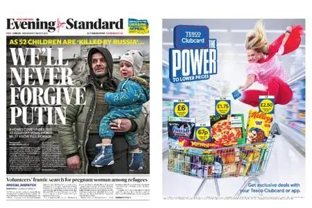 London Evening Standard – March 09, 2022