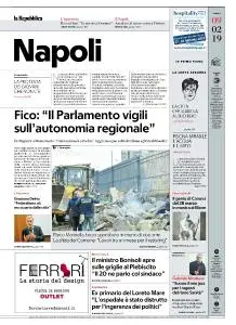 la Repubblica Napoli - 9 Febbraio 2019