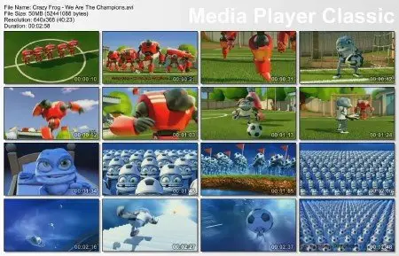  Crazy Frog - We Are The Champions