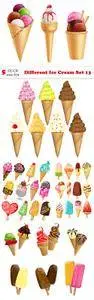 Vectors - Different Ice Cream Set 13