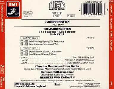Herbert von Karajan, Berliner Philharmoniker, Chor Der Deutschen Oper Berlin - Haydn: Die Jahreszeiten (1988)