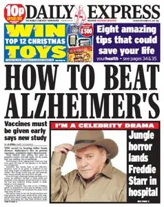 Daily Express - 16 Wednesday Novembe 2011
