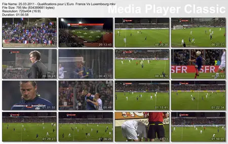 Football : Qualifications Euro 2012 - Luxembourg vs France (25.03.2011)
