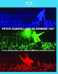 Peter Gabriel - Live In Athens (1987) [2013, Blu-ray]