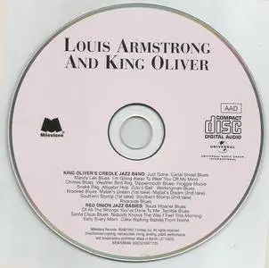 Louis Armstrong & King Oliver - Louis Armstrong and King Oliver (1923-1924) {Milestone 0002521847172 5 rel 1992}