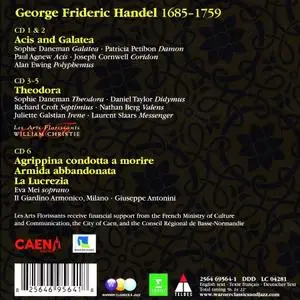 William Christie, Les Arts Florissants, Giovanni Antonini, Eva Mei - Handel: Acis and Galatea, Theodora, Solo Cantatas (2008)