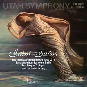 Utah Symphony, Thierry Fischer & Paul Jacobs - Saint-Saëns: Symphony No 3 & Other Works (2018)