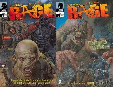 Rage #1-3 (2011) Complete