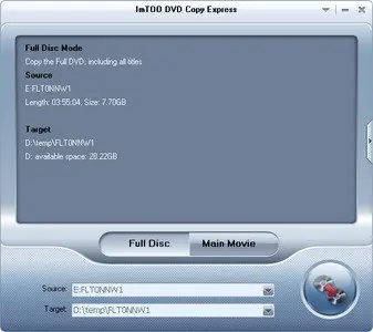 ImTOO DVD Copy Express 1.1.37.0612 (+RUS)