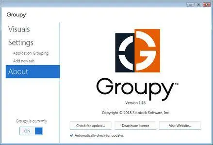 Stardock Groupy 1.16