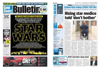 The Gold Coast Bulletin – March 06, 2019