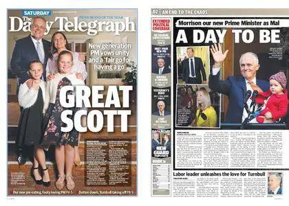 The Daily Telegraph (Sydney) – August 25, 2018