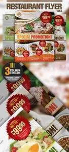 GraphicRiver Restaurant Flyer Vol.4