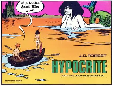 Jean-Claude Forest - Hypocrite and the Loch Ness Monster (1971) (scantilation) (Hoyeu