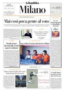 la Repubblica Milano - 13 Febbraio 2023