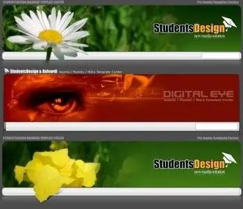 StudentDesign Joomla Templates Pack [3Templates]