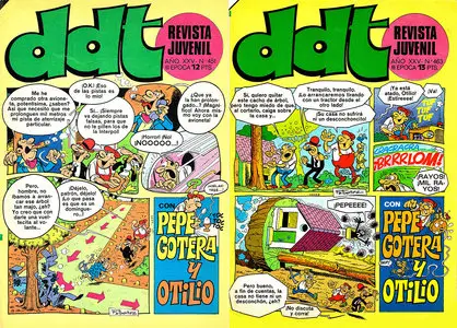 Revista DDT. 3ª Epoca #451 y #463