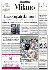 la Repubblica Milano - 7 Settembre 2020