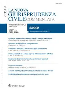 La Nuova Giurisprudenza Civile Commentata - N.5 2022
