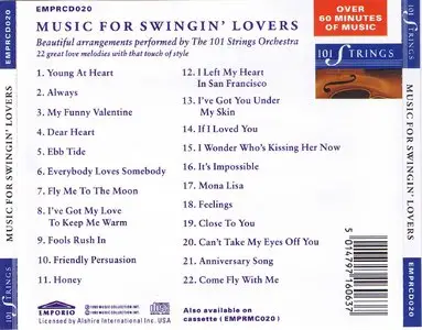 The 101 Strings Orchestra - Music for Swingin' Lovers (1993)