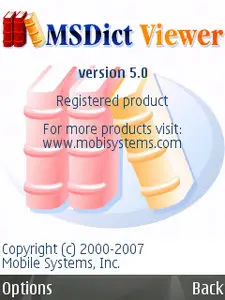 MobileSystems MSDict Viewer v5.00 Multilanguage S60v3