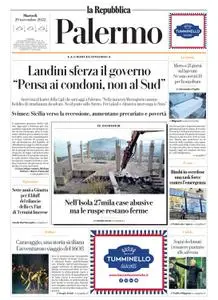 la Repubblica Palermo - 29 Novembre 2022