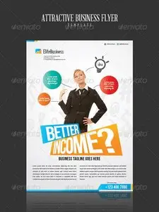 GraphicRiver Attractive Business Flyer Template