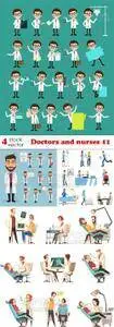 Vectors - Doctors and nurses 11