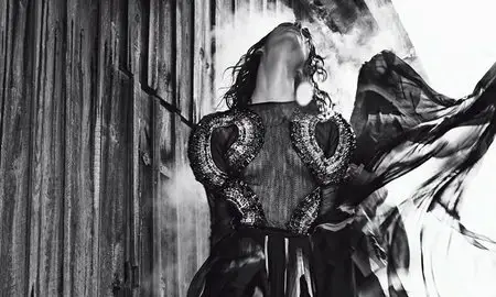 Manon Leloup by Kacper Kasprzyk for V Winter 2013