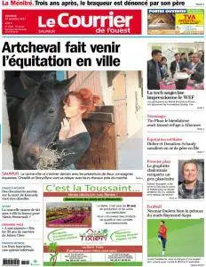 Le Courrier de l'Ouest Saumur - 27 Octobre 2017