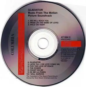 VA - Gladiator (Music From The Motion Picture) (1992) {Columbia} **[RE-UP]**