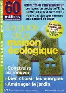 60 Millions de consommateurs - Hors Série Environnement (Mai-Juin 2008)