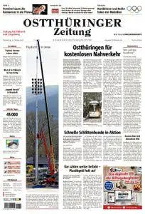Ostthüringer Zeitung Pößneck - 15. Februar 2018