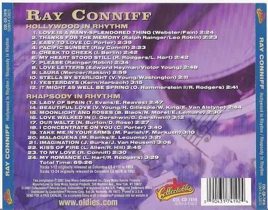 Ray Conniff - Hollywood In Rhythm / Rhapsody In Rhythm ( 2 LP in 1 CD ) ( CD 2002 )
