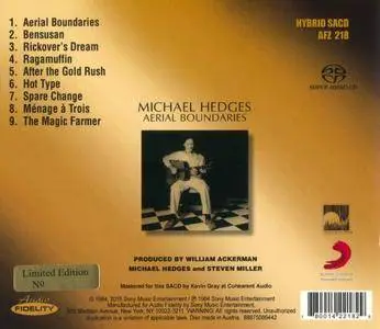 Michael Hedges - Aerial Boundaries (1984) {Audio Fidelity} [SACD Redbook Layer]