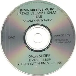 Ustad Vilayat Khan - Raga Shree (1999) {India Archive Music}