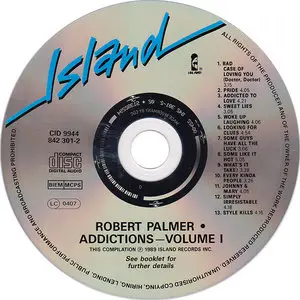 Robert Palmer - 'Addictions': Volume 1 (1989)