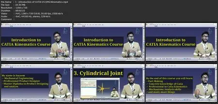 Catia V5 With Dmu Kinematic Analysis Of Mechanism With Clash