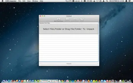 CHM Unpacker v1.1 Mac OS X