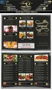 GraphicRiver Restaurant Food Menu Trifold