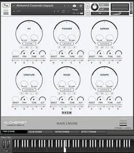 String Audio Alchemist Cinematic Impacts KONTAKT