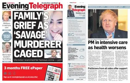 Evening Telegraph Late Edition – April 07, 2020