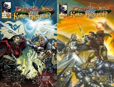 Dracula Vs. King Arthur #1-4 (2005) Complete