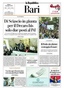 la Repubblica Bari – 29 giugno 2019