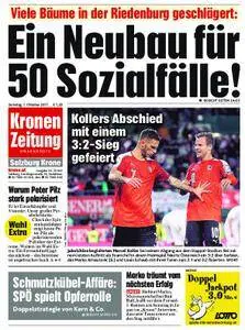 Kronen Zeitung Salzburg - 07. Oktober 2017