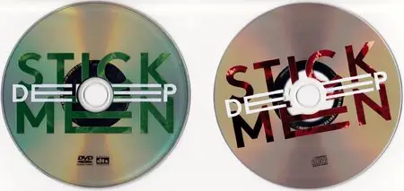 Stick Men - Deep (2013) [CD + DVD9 A/V NTSC] {Deluxe Book Special Edition}
