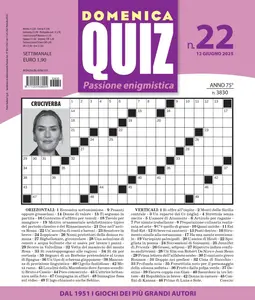 Domenica Quiz N.3830 - 12 Giugno 2025